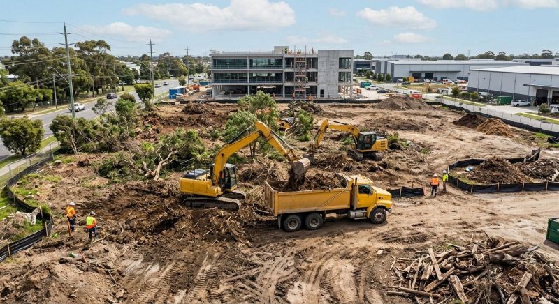Commercial Land Preparation in Gwinnett County, GA