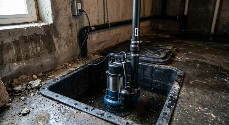 Basement Sump Pump Service in Framingham, MA