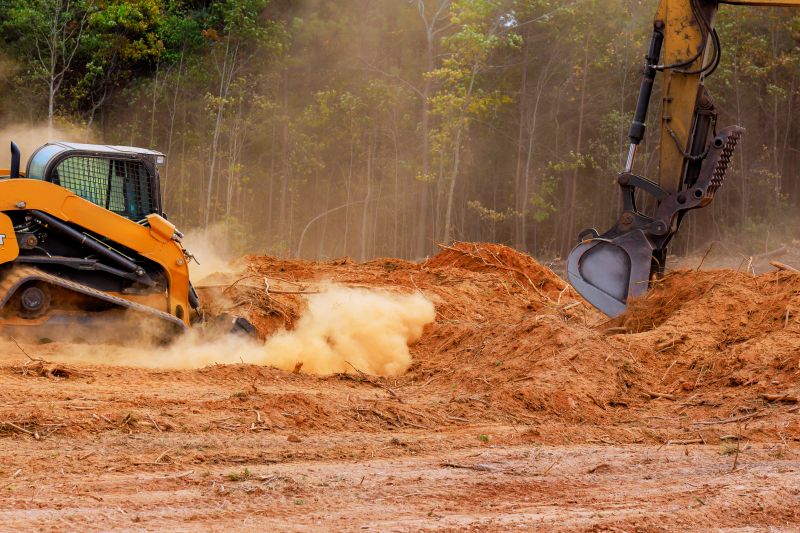Bulldozer Clearing in Utah County, UT