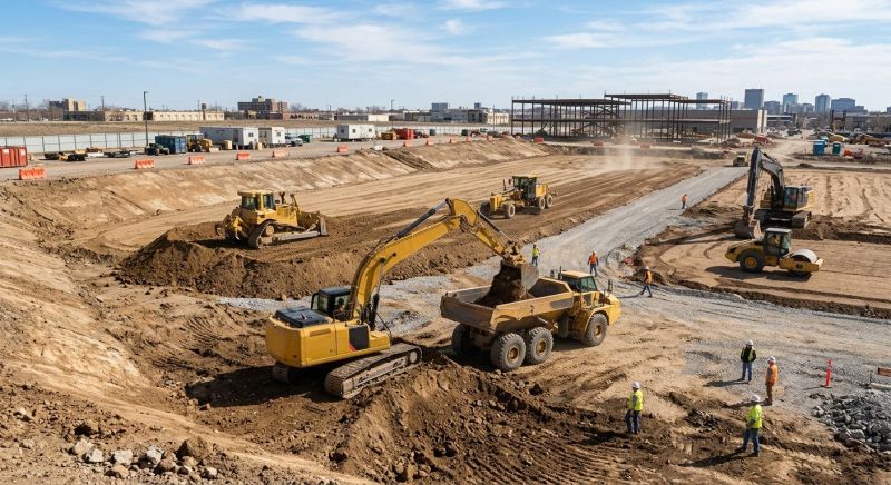 Commercial Land Preparation in Gwinnett County, GA