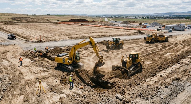 Commercial Site Preparation in Cumming, GA