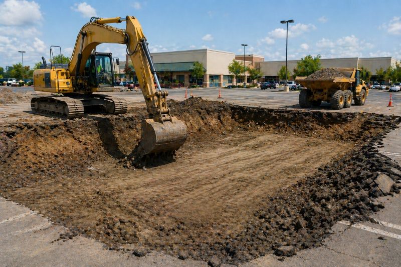 Parking Lot Gravel Repair in Houston, TX